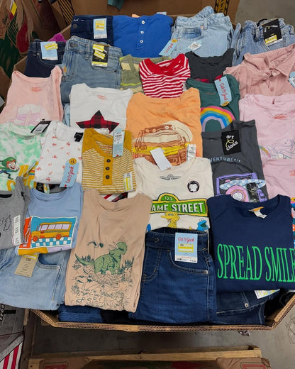 Kids Summer Clothing Pallet