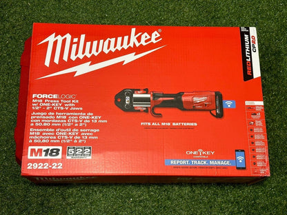 Milwaukee Contractor-Grade M18 FORCE LOGIC Press Tool Kit Pallet (6-Jaws Included)